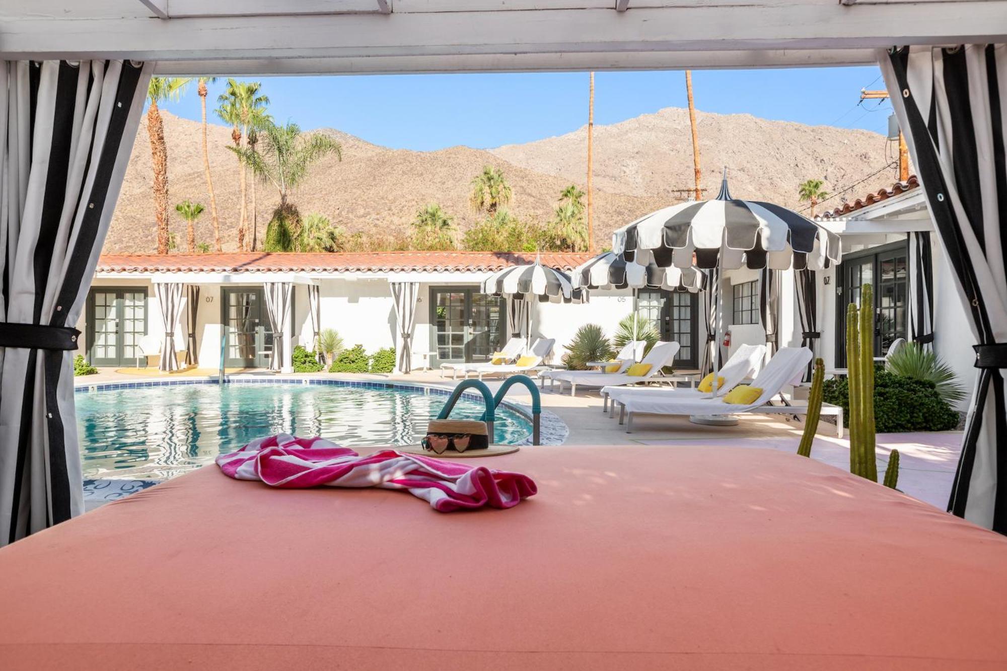 Отель Natural Palm Springs Escape Poolside Plus Downtown Экстерьер фото