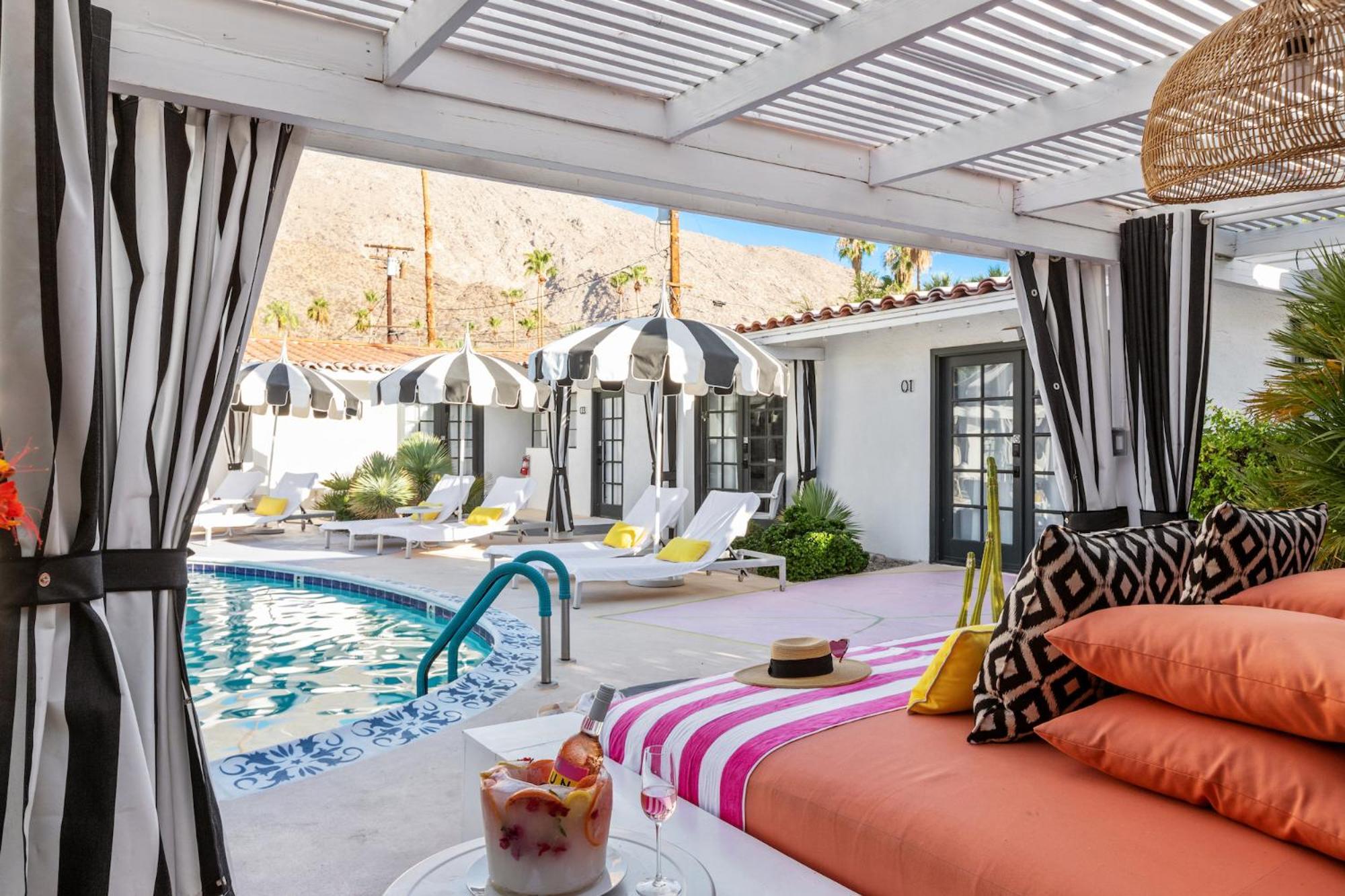 Отель Natural Palm Springs Escape Poolside Plus Downtown Экстерьер фото