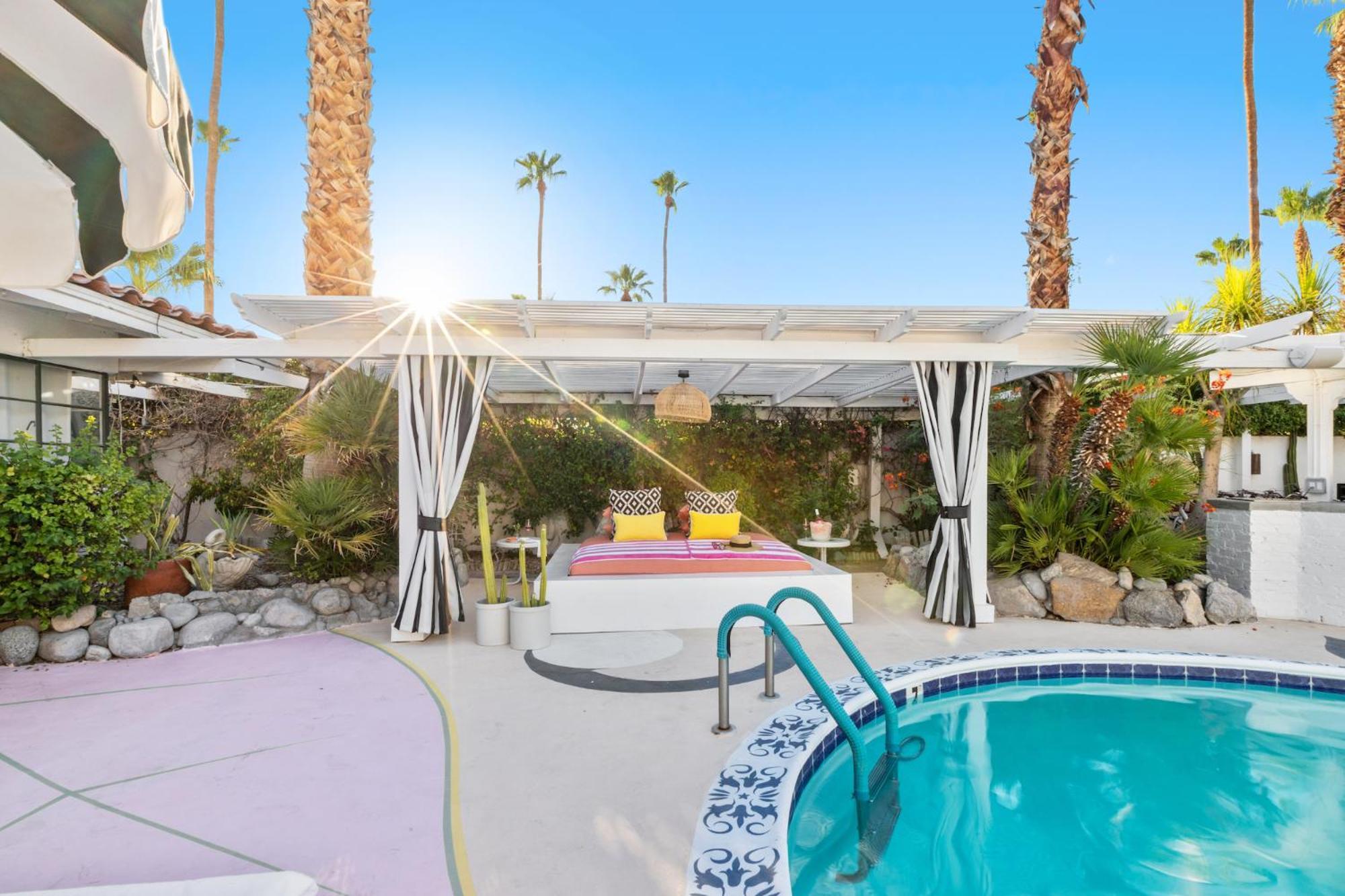 Отель Natural Palm Springs Escape Poolside Plus Downtown Экстерьер фото
